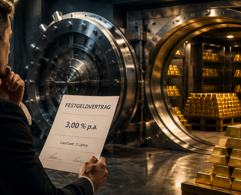 Festgeld oder Gold