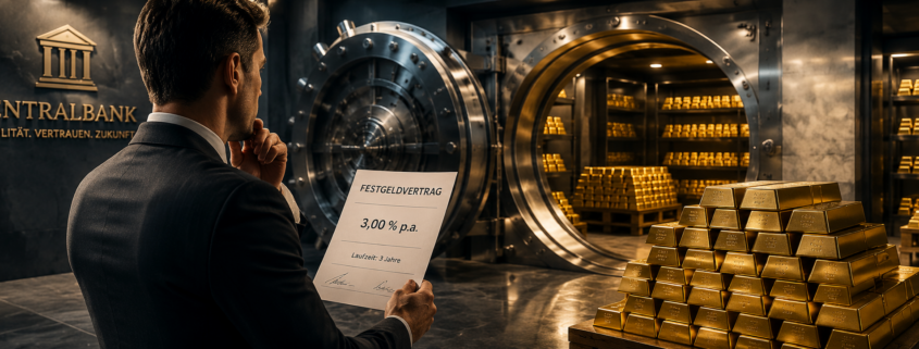 Festgeld oder Gold